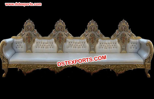 Wedding Big Brass Metal Furniture