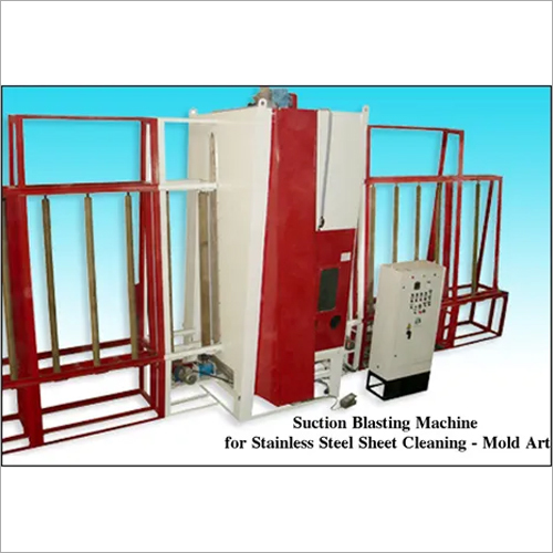 SS Sheet Cleaning Blasting Machine