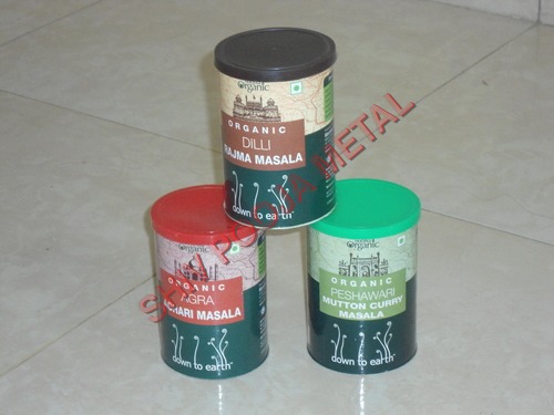 Spices Tin Container