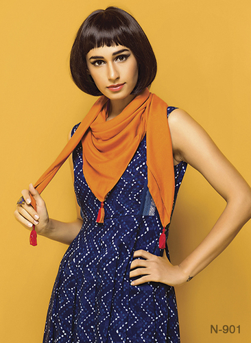 Blue Anarkali Kurtis
