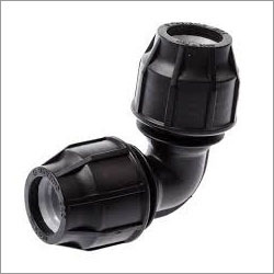 Compression Elbow - Polypropylene, 15-50mm Size Range, Black | High Temperature Resistance, Easy Fixing, Strong Structure, Cost Effective