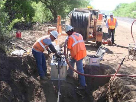 Opatical Fibre Cable Installation