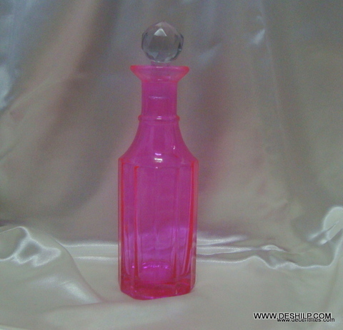 Beautiful Decanter Glass Decanter Bottle More Colored Decanter
