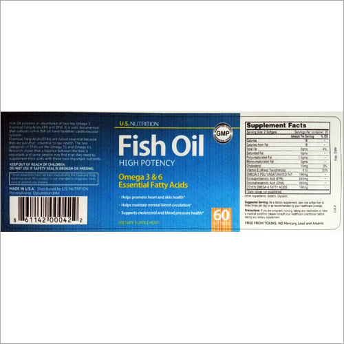 High Potency Fish Oil