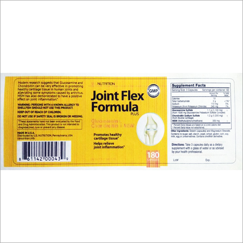 Joint Flex Formula