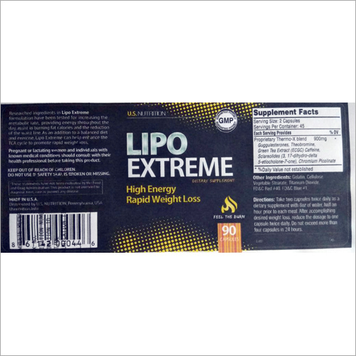 LIPO Extreme Dietary Supplement
