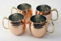 Metal Hammered Copper Mule Mug