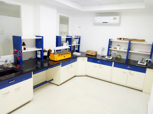 Lab Furniture with Reagent Rack