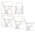 Designer Auditorium Chair
