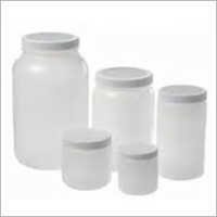 Pet Containers - Polyethylene Terephthalate, 5 Sizes Available, White Color, Higher Stiffness, Eco-friendly, Non-reactive Material