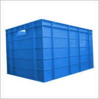 Milk Storage Crate - Strong Plastic, 1-2 Kg Capacity, Blue Color | Eco-friendly, Tear-resistant Design, Long-service Life