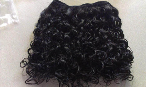 Indian Wefted Curly Hair