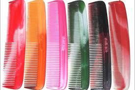 Available In Multi-Color Plastic Combs