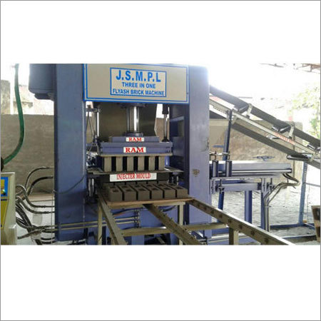 Semi Automatic Fly Ash Brick Making Machine