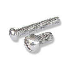Ss Slotted Round Head Screws