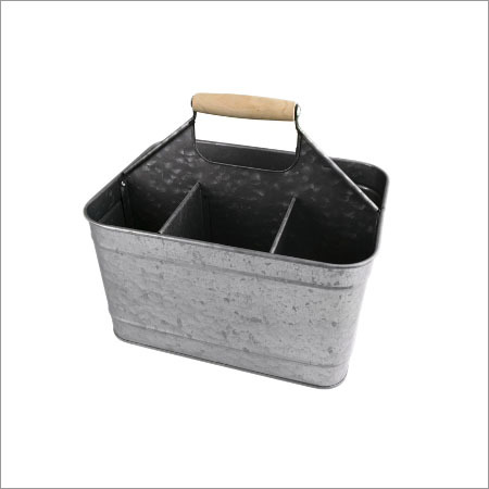 Galvanized Garden Baskets