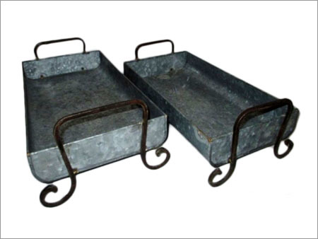 Galvanized Tray Set