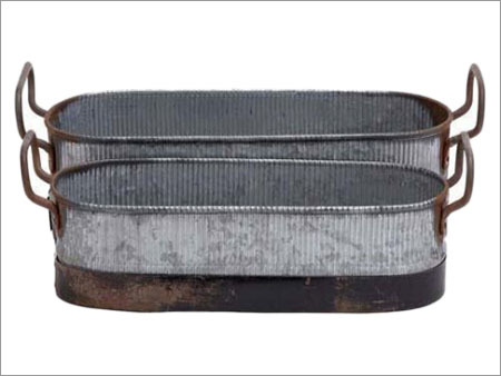 Garden Galvanized Planters
