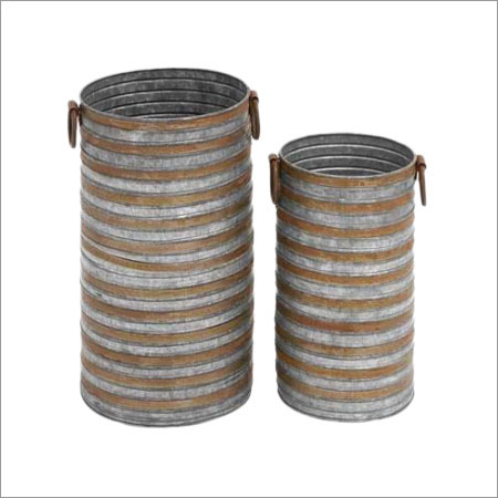 Galvanized Planter
