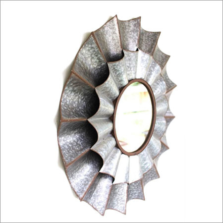 Naturals Galvanized Mirror