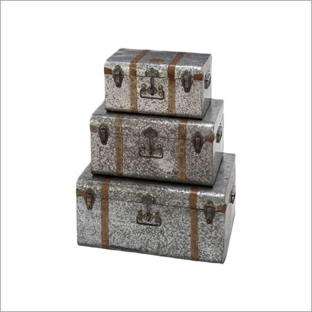 Galvanized Metal Trunk