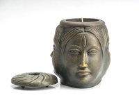 Maya Candle (Ocean Blue)