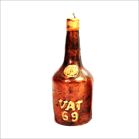 Bottle Shape Wax Candle