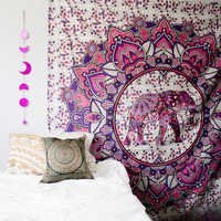 Elephant Print Wall Hangings