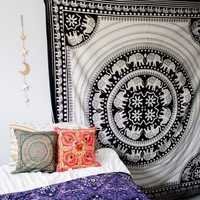Elephant Print Indian Tapestry