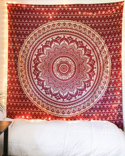 Mandala Tapestry Throw