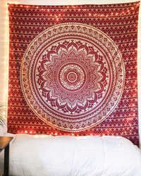 Mandala Tapestry Throw