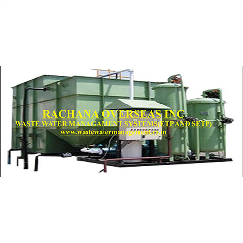 Wastewater Management System By RACHANA OVERSEAS INC.