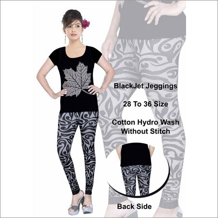 Indian Jet Black Jeggings