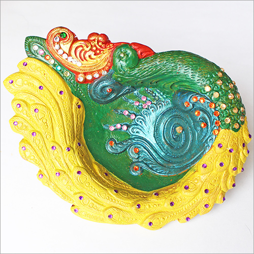 Peacock Diya