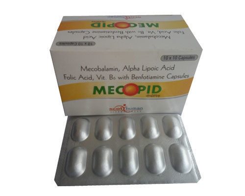 Mecobalamin Alpha Lipoic Acid Benfotiamine Folic Acid Vit B6