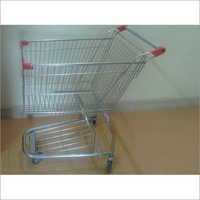 Mild Steel Basket Shopping Trolley Max Load: 50  Kilograms (kg)