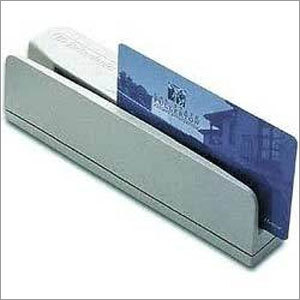 Magnetic Card Reader - Durable Plastic Design | Compact Size, Fast Data Transmission, User-Friendly Interface