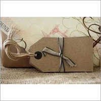 Card Luggage Tag - Color: Brown