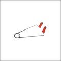 Finger Massager - Silver And Red, 10-20 Grams | Activates Blood Circulation, Relaxes Muscles, Removes Dead Skin, Key Chain Functionality