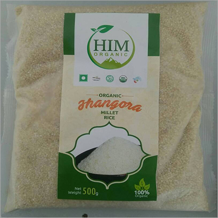 Organic Jhangora - 300g Plastic Pouch, Organic Millet | Gluten-Free, High Protein, Nutrient-Rich, Easy to Cook
