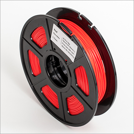 3D Printing Flexible Red Filament
