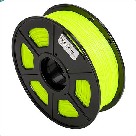 3D Printing PLA Glow in Dark Yellow Filament