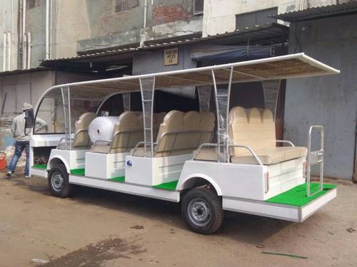 Electric Bus - Steel Body, 12 Passengers, 10KW Motor, 100Ah Battery | Spacious, Quiet Operation, Easy Maintenance, Durable