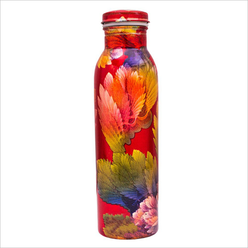 Copper Bottle (Meenakari Work)