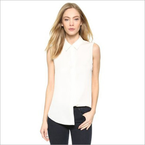 OL Style Brief Turn Down Collar Blouse