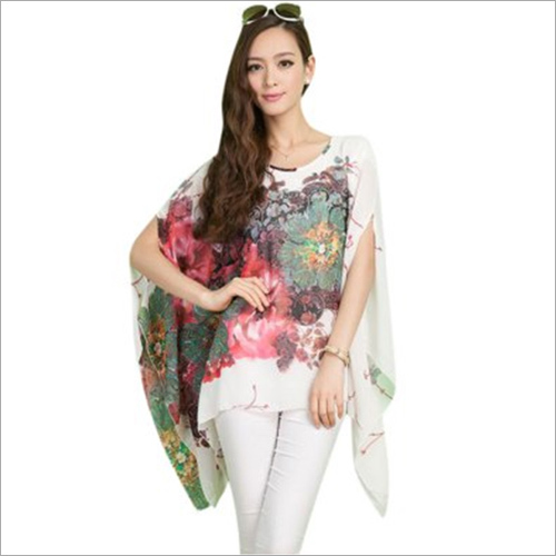 Vintage Batwing Asymmetrical Dress