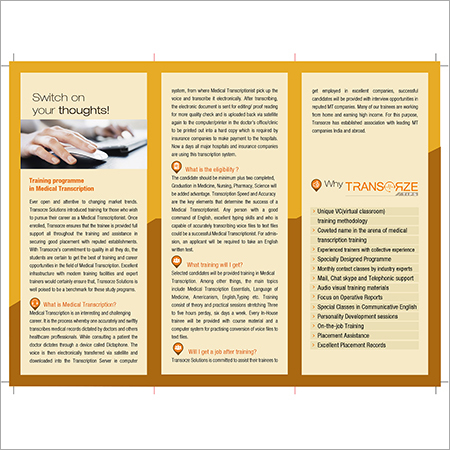 Medical Transcription Services
