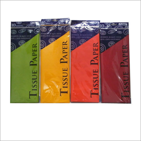 Multi Colored Tissue Paper