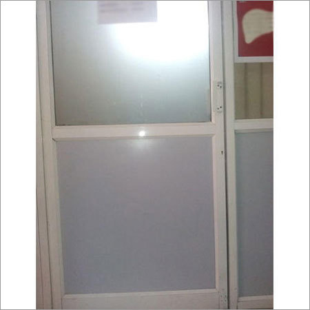 Glass Office Partition - Tempered Glass & Aluminum, Frosted White Frame, 6-12mm Thickness | Privacy, Soundproofing, Space Division, Easy Installation, Durable, Low Maintenance