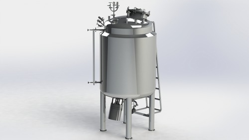 Tank With Bottom Entry Stirrer Tank With Bottom Entry Stirrer